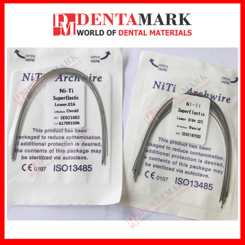 Dây cung Niti Trung Quốc - Gói 10 sợi