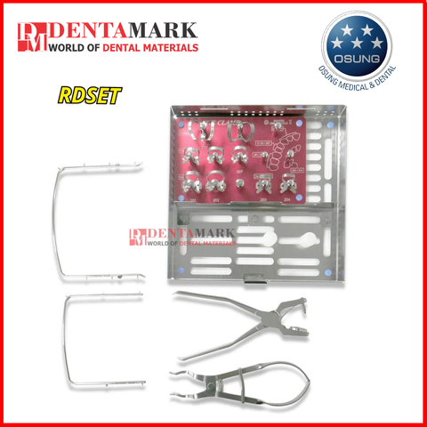 Dụng cụ đặt đê, đê Rubber Dam Accessory SET Osung