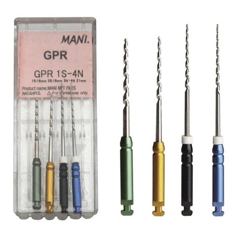 File lấy Gutta Percha trong tái điều trị tủy GPR - Mani