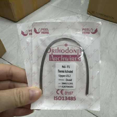 Dây cung Niti kích hoạt nhiệt - Gói 10 sợi