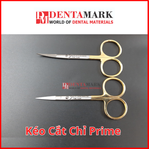 Kéo Cắt Chỉ Cán Vàng Prime