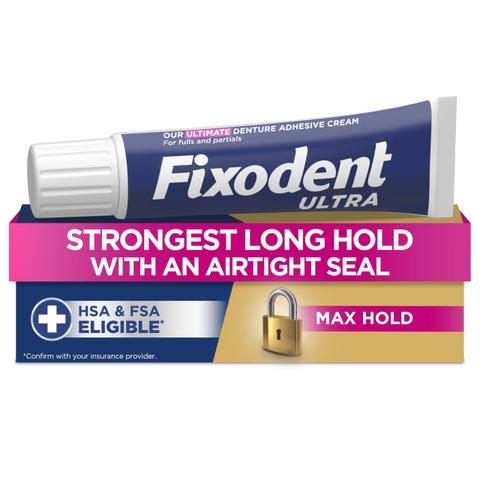Keo dán hàm giả Fixodent Ultra Max Hold 62g