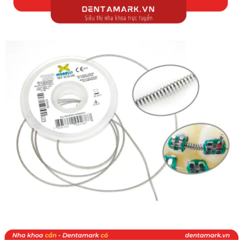 Lò xo đẩy mở khoảng Spring CrNi Morelli - Cuộn 1m