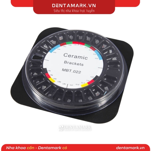 Mắc cài sứ Ceramic (MUA 5 TẶNG 1)