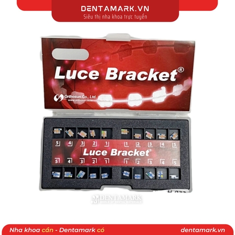 Mắc cài sứ Sapphire Luce Orthosun