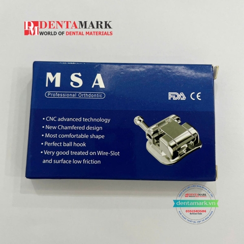 Mắc cài kim loại tự khoá MSA (Tự buộc)