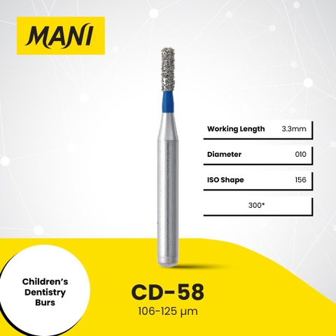 Mũi Khoan MANI CD Xanh Biển Standard (Vỉ 5 Cái) Chính Hãng Nhật Bản