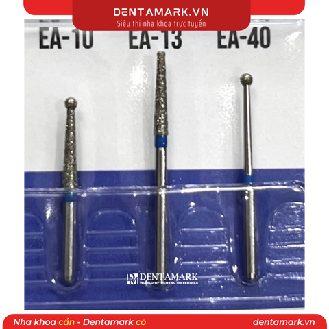 Mũi Khoan MANI-EA Xanh Dương – Mũi Mở Tủy Vỉ 5 Cái