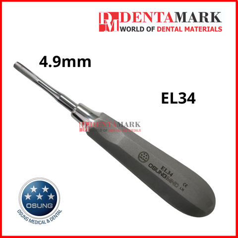 Nạy chân răng Elevator Osung - Metal handle, stainess steel