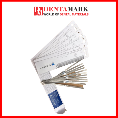 Nhám kẽ, lá mài kẽ răng Microdont 1 mặt/2 mặt