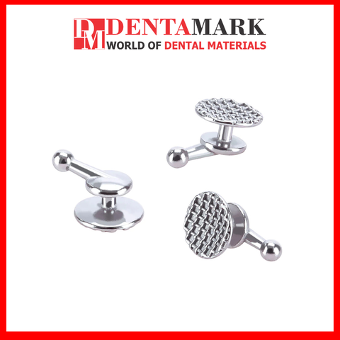 Núm button có hook Lingual Button With Hook Round - Gói 10 cái