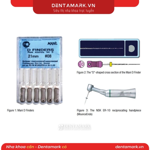 Trâm thăm dò ống tủy - Trâm tay Mani D finders