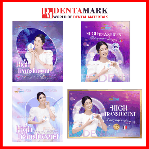 Tranh nha khoa Poster quảng cáo răng sứ Orodent High Translucent