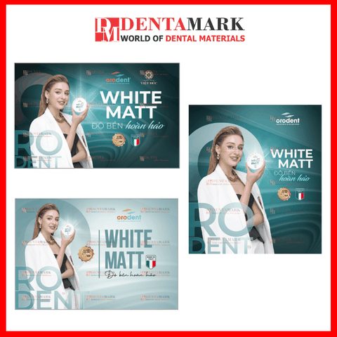Tranh nha khoa Poster quảng cáo răng sứ Orodent White Watt