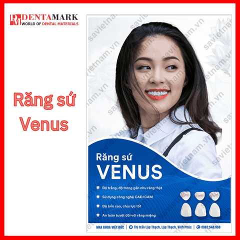 Tranh nha khoa Poster quảng cáo răng sứ VENUS