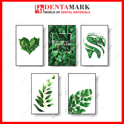 Tranh nha khoa trang trí phòng khám