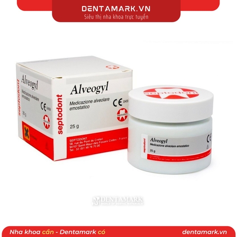Vật liệu cầm máu xương ổ Alveogyl Septodont