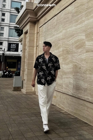 Áo sơ mi họa tiết BTM SM05