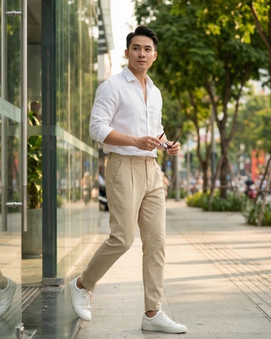 Quần Dài Kaki Slimfit Tôn Dáng 27474