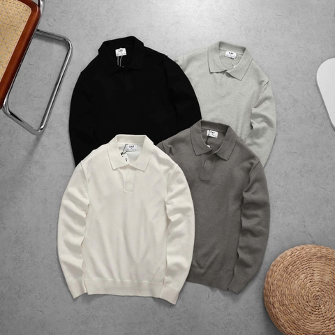 Áo Polo Len Tay Dài KAF PL23