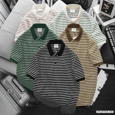 Áo polo kẻ sọc BTM 8563