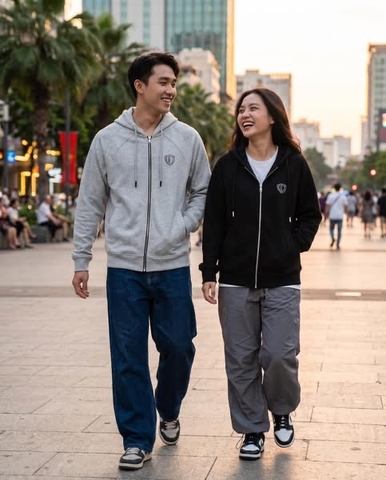Áo Khoác Hoodie Unisex DLT AK98