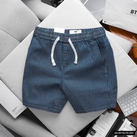 Quần short jean kẻ sọc vintage 29591