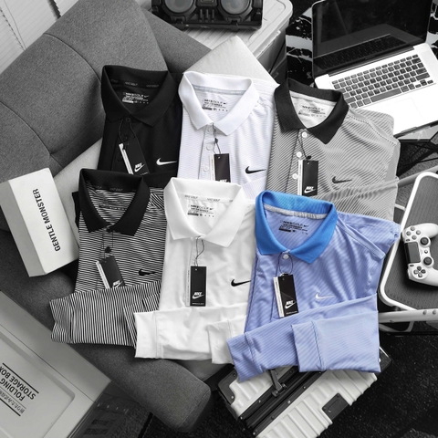 Áo golf tay dài NK PL95