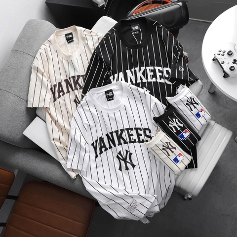 Áo Thun Thời Trang Baseball Kẻ Sọc CT374