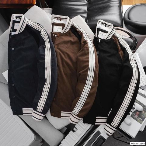 Áo Bomber nhung BTM 2585