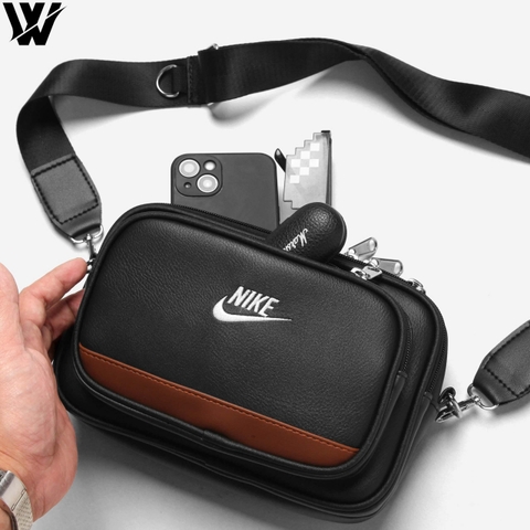 Túi Đeo Chéo Da NK TD21