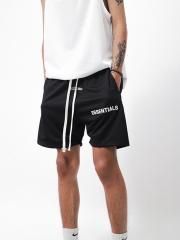 Quần lửng essential black 10110