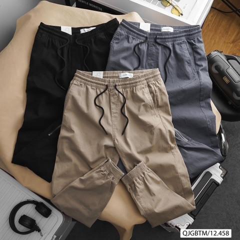 Quần jogger kaki chân kéo B12458