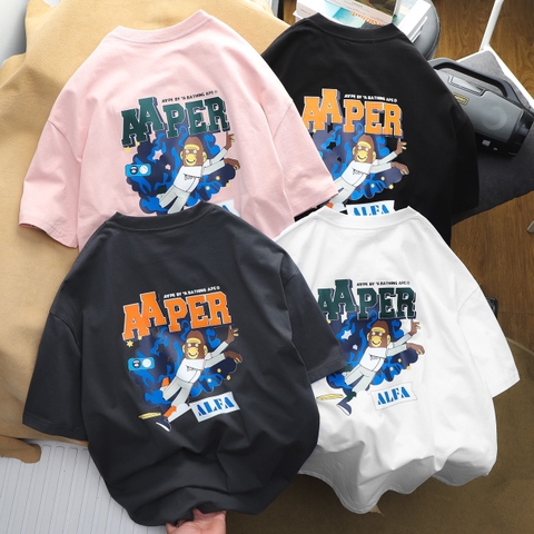 Áo thun in lụa Aape AP001