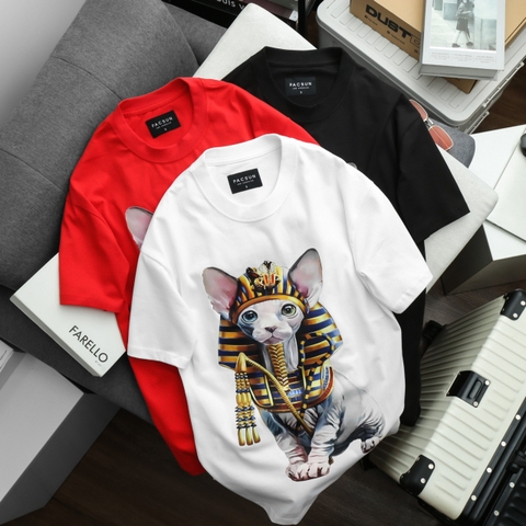 Áo thun pacsun mèo ai cập PS01