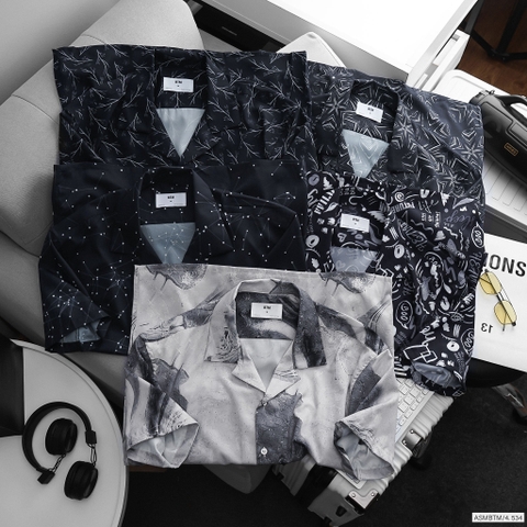 Áo sơ mi họa tiết BTM 4534