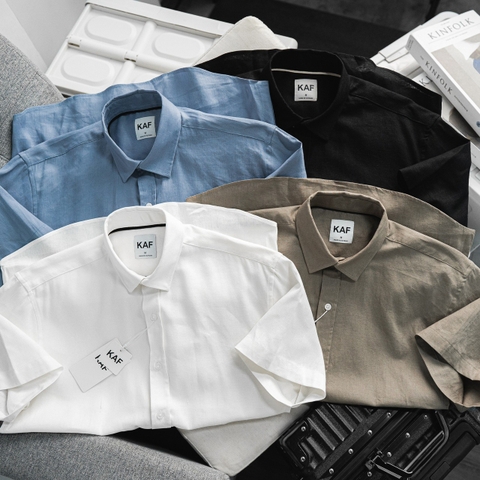 Áo sơ mi linen KAF SM01