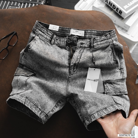 Quần Short kaki túi hộp BTM 12507