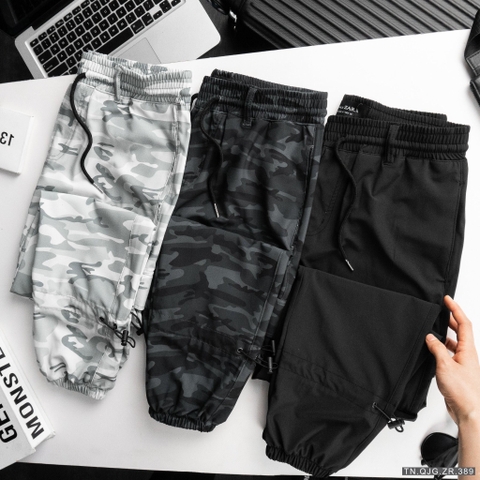 Quần Jogger dù Za camo ZR21
