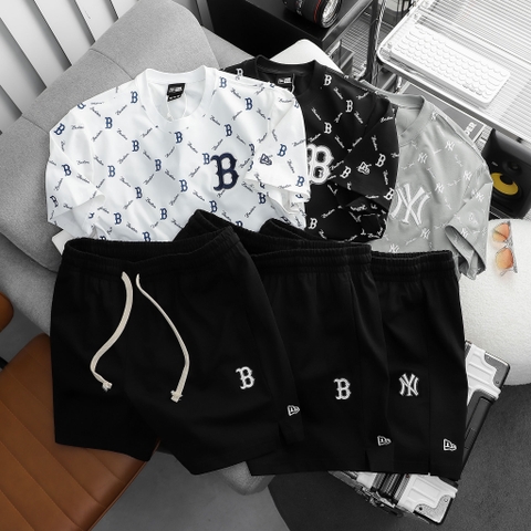 Quần Short Thun Nỉ Black SH319