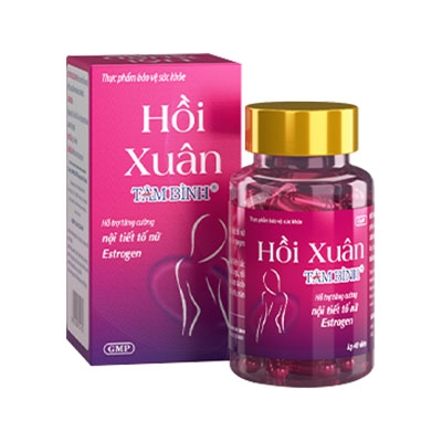 Hồi Xuân Tâm Bình 60v Hỗ trợ tăng cường nội tiết tố nữ