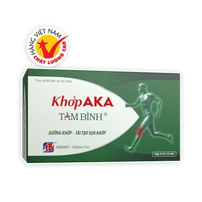 Khớp AKA Tâm Bình - Cải thiện sự linh hoạt của các khớp và xương dưới sụn