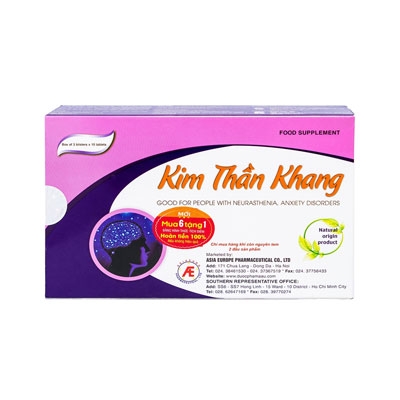 Kim Thần Khang - Tăng cường giấc ngủ ngon, giúp dưỡng tâm, an thần