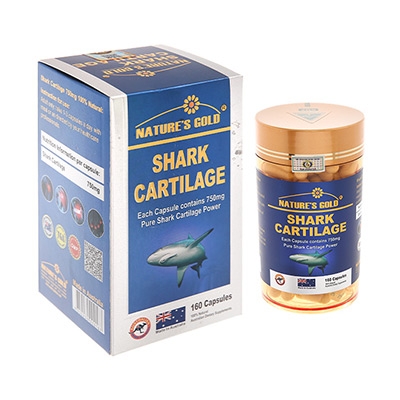 Sụn cá mập Nature's Gold Shark Cartilage chống lão hóa xương, sụn