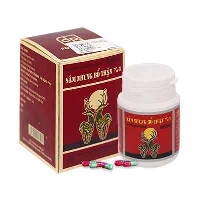 Sâm Nhung Bổ Thận TW3 30 viên hỗ trợ thận hư thận yếu
