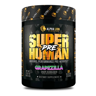 SUPERHUMAN PRE Hỗ trợ tăng cơ bắp và năng lượng khi tập gym