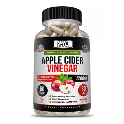 Apple Cider Vinegar viên uống hỗ giảm cân, đốt cháy mỡ của Mỹ