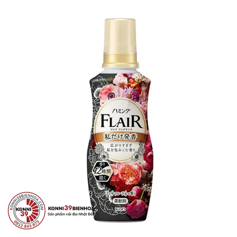 Nước xả vải KAO Flair Fragrance hương hoa đam mê 520mL
