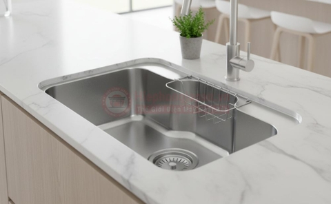 Vì sao chậu rửa bát 1 hố kiểu Nhật đang “soán ngôi” mẫu 2 hố truyền thống?