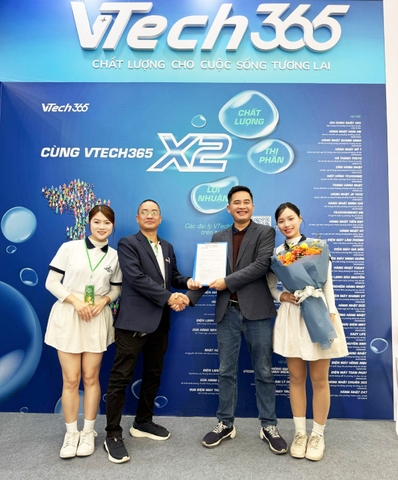 Hiệp Hồng Japan nhận giải “Nhà phân phối xuất sắc” từ VTech365